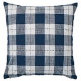 IKEA SVAMPFLY kırlent kılıfı koyu mavi - 10584488