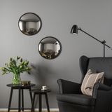 IKEA SVARTBJÖRK dekoratif bombeli ayna siyah - 80517122
