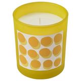 IKEA SVARTOXBAR bardakta kokulu mum sarı - 70582660