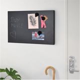 IKEA Svensas Siyah Manyetik Mıknatıslı Pano 40 x 60 cm Ofis Ev Duvar Panosu Not Fotoğraf Resim Panosu