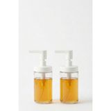 IKEA Tackan Cam Sıvı Sabunluk 2 Adet (2x200 ml) Cam Malzeme ile Modern ve Şık Tasarım
