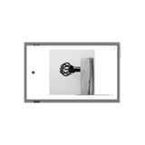 IKEA Tallbarsmal Perde Çubuğu Topuzu, Siyah, 60 Mm, 2 Adet