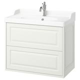 IKEA TANNFORSEN/RUTSJÖN lavabo dolabı kombinasyonu beyaz - 79521139