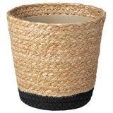 IKEA TARNMAS rattan saksı bej-siyah - 20627185