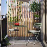 IKEA TARNÖ katlanabilir sandalye beyaz-yeşil - 70530949