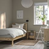 IKEA TARVA/LINDBADEN tek kişilik karyola çam - 99495059