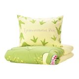 IKEA Tek Kişilik Çocuk Nevresim Takımı Sarı-Yeşil-150x200/Dinazor-Çarşafsız