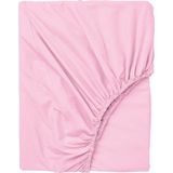 IKEA Tek Kişilik Pembe Lastikli Çarşaf 90X200 cm - Pamuklu Yumuşak Doku - Yatak Çarşafı