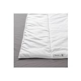 IKEA tek kişilik yorgan, beyaz, 150x200 cm, hafif sıcak tutar