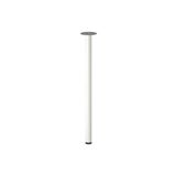 IKEA Tekli Adıls Beyaz 70 Cm Ayak Çelik Masa Ayağı Çalışma Masası Ayağı (# 646154698) Beyaz Masa Ayağı