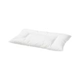 IKEA Tekli Bebek Yastık 35X55 cm Pamuk-Yıkanabilir Çocuk Yastık - 35 x 55 cm - Beyaz