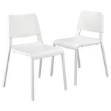 IKEA TEODORES 99399835 Beyaz Mutfak Sandalyesi Seti