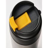 IKEA Termos 35 cl Sızdırmaz Kapaklı Mug Paslanmaz Çelik Kupa - 30 ml - Metalik