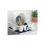 IKEA Tezgah Üstü Bulaşıklık 46x36x12 Cm İkea Plastik Bulaşık Kabı Beyaz Renk