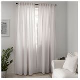 IKEA TIBAST fon perde/2 kanat bej - 20396745