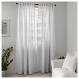 IKEA TIBAST fon perde/2 kanat beyaz - 10396760
