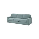 IKEA Tibbleby Açık Gri-Turkuaz 3'lü Yataklı Kanepe