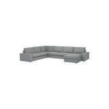 IKEA Tibbleby Bej-Gri 5'li Köşe Kanepe ve Uzanma Koltuğu