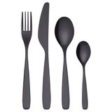 IKEA Tillagd Siyah 6 Kişilik Çatal Bıçak Takımı