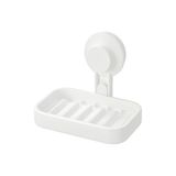 IKEA TISKEN Beyaz Sabunluk, Vantuzlu Banyo Aksesuarı