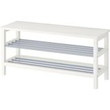 IKEA Tjusıg Bank ve Ayakkabılık Beyaz 108 x 50 cm