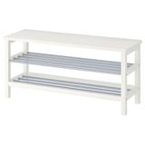 IKEA TJUSIG bank ve ayakkabılık beyaz - 70152702