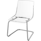Ikea Tobıas Sandalye 55 x 82 cm Şeffaf Krom Kaplama Plastik Esnek 110 kg Kapasiteli - Ülkenizde mevcut ise geri dönüşüm ya da enerji kazanımı için uygun bir şekilde ayırılabilir.