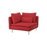 IKEA Tonerud Kırmızı Köşe Koltuk, Ergonomik Tasarım, Dayanıklı Döşeme