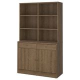 IKEA TONSTAD kitaplık meşe kaplama-kahverengi - 89515048