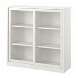 IKEA TONSTAD sürgü kapaklı dolap kırık beyaz - 20488896