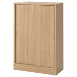 IKEA TONSTAD sürgü kapaklı dolap meşe kaplama - 10489231