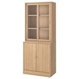 IKEA TONSTAD sürgü kapaklı dolap meşe kaplama - 39515055