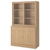 IKEA TONSTAD sürgü kapaklı dolap meşe kaplama - 59515064