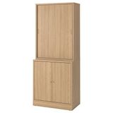 IKEA TONSTAD sürgü kapaklı dolap meşe kaplama - 99515062