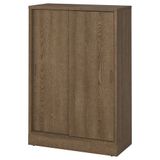 IKEA TONSTAD sürgü kapaklı dolap meşe kaplama-kahverengi - 30489230