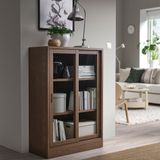 IKEA TONSTAD sürgü kapaklı dolap meşe kaplama-kahverengi - 70489285