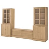 IKEA TONSTAD tv ünitesi meşe kaplama - 19515061