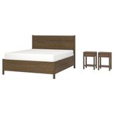 IKEA TONSTAD yatak odası seti kahverengi - 69577565