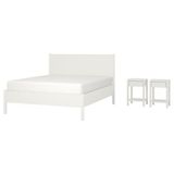 IKEA TONSTAD yatak odası seti kırık beyaz - 49606762