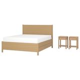 IKEA TONSTAD yatak odası seti meşe kaplama - 69577546
