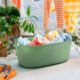 IKEA TORKIS çamaşır sepeti yeşil - 20579165