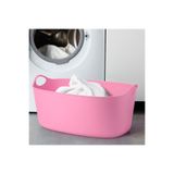 IKEA Torkıs Pembe 35 lt Esnek Büyük Çamaşır Sepeti