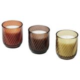 IKEA TORNFAGEL bardakta kokulu mum karışık renkler - 50605926