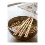 IKEA Trebent 4 Çift Bambu Yemek Çubuğu Suşi Çubuğu Chopstick Seti
