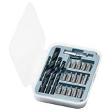 IKEA TRIXIG matkap ucu seti siyah-mavi - 80568084