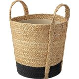 IKEA Tärnmås Rattan Saksı, Bej-Siyah, 24 Cm, Iç Mekan