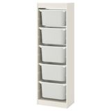 IKEA Trofast 46x30x145 cm Beyaz Saklama Ünitesi
