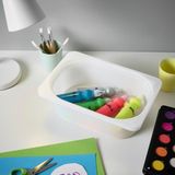 IKEA Trofast Beyaz 20X30X10 cm Çocuk Odası Eşya Oyuncak Giysi Saklama Kutusu Çekmece Kutusu - Ahşap