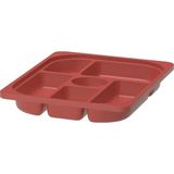 IKEA Trofast Kırmızı 42X30X5 cm Bölmeli Saklama Kutusu