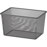 Ikea Trofast Saklama Kutusu 42 x 30 x 23 cm Koyu Gri Dayanıklı Çocuk Odası Düzenleyici